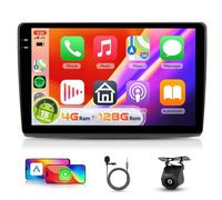 4G+128G Android Car Stereo for Renault Trafic 2001-2010/Opel Vauxhall Vivaro 2006-2010, Hodozzy 10" 1280P In-Cell Touchscreen Car Radio with BT DSP Carplay Android Auto GPS Wifi FM SWC Camera