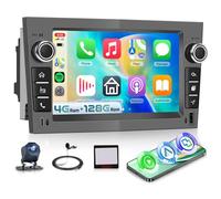 [4G+128G] Car Stereo Radio for Vauxhall Corsa Vivaro Astra Meriva Combo with Wireless Carplay Android Auto DSP GPS WiFi, Hodozzy 7" 1280P Touchscreen Radio BT5.0 MirrorLink FM SWC Rear Camera(Gray)