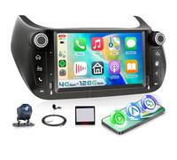 4G+128G for Fiat Fiorino 2008-2016 Android 15 Car Radio Stereo with Wireless Carplay Android Auto, Hodozzy 7" IPS Touchscreen Radio Bluetooth 5.0 GPS WiFi FM/RDS USB/Type-C SWC Reverse Camera