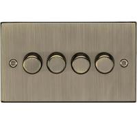 4G 2-way 10-200W (5-150W LED) Intelligent dimmer - Antique Brass