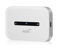 4G/5G Portable Wifi Travel Router,4G LTE WiFi Hotspot with SIM Card Slot,Pocket 4G Internet Hotspot Up To 10 Users for Travel Phone Computer Laptop,3000mAh Portable Travel Mobile WiFi