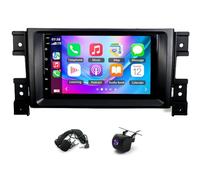 4G+64G 7 Inch Car Stereo Radio for Suzuki Grand Vitara 2005-2019 Low-end version Android 14 Car Radio Head Unit w/Wireless CarPlay Android Auto GPS Bluetooth FM RDS WiFi Mirror Link Camera
