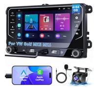 4G+64G 7 inch Touch Screen Car Radio Stereo for VW Jetta Passat Golf Tiguan Android 13 Wireless CarPlay Android Auto Bluetooth with GPS Navigation+ AHD Backup Camera + MIC