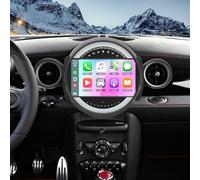 4G+64G Android 13 Car Stereo for BMW Mini Cooper R56 2007-2014 with Carplay Wireless Android Auto 9 inch Touch Screen Car Radio with GPS Sat Nav WiFi Bluetooth FM Backup Camera Mirorr Link