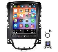 [4G+64G] Android 14 Car Stereo for Buick Excelle/Vauxhall Astra, 9.7 inch Touch Screen with carplay Android Auto DSP SWC Bluetooth EQ RDS Car Display Sat Navi Mirror Link+ Backup Camera, MIC