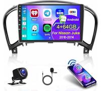 [4G+64G] Android 14 Car Stereo for Nissan Juke 2010-2014,Radio with 9inch Touchscreen,Wireless Carplay 2Din GPS WiFi Bluetooth Mic Backup Camera
