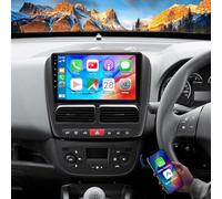 4G+64G Android 14 Car Stereo Radio for Fiat Doblo 2010-2015, for Opel Vauxhall Combo 2011-2018 with Wireless Carplay Android Auto 9inch Touch Screen 2 DIn GPS Navi Head Unit Bluetooth FM Mirror Link