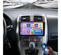 4G+64G Android 14 Car Stereo Upgrade for Toyota Auris E150 2006-2012 w/Wireless Carplay Android Auto 9Inch Touch Screen GPS Sat Navi 2Din Car Radio Head Unit Bluetooth FM RDS WiFi SWC+AHD Camera&Mic