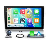 4G+64G Android Car Stereo for Audi A4 S4 RS4 2002-2008 with DSP Wireless Carplay Android Auto, Hodozzy 9 inch 1280P In-Cell Touchscreen Bluetooth 5.0 Car Radio GPS WiFi FM/RDS Backup Camera