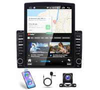 4G+64G Android Car Stereo for Ford Transit Mk7 2007-2013 with Wireless Carplay Android Auto, 9.7 Inch Touchscreen 2 Din Car Radio Receiver Head Unit Support Bluetooth GPS FM BT EQ SWC Backup Camera