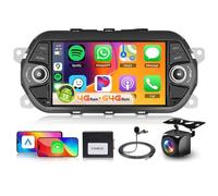 4G+64G Car Radio for Fiat Tipo Egea 2015 2016 2017 with DSP Wireless Carplay Android Auto, Hodozzy 7" 1280P IPS Touchscreen Android 13 Car Stereo Bluetooth 5.0 GPS WiFi FM/RDS SWC Reverse Camera
