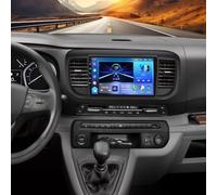 4G+64G CarPlay Android 14 Car Stereo for Peugeot Expert for Citroen Jumpy 3 2016-2023 9Inch Wired/Wireless Carplay Android Auto In-Dash Car Player Support FM/RDS Radio Mirror Link SWC Split Screen