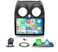 4G+64G for Nissan Qashqai 2006-2016 Car Radio Stereo with DSP Wireless Carplay Android Auto, Hodozzy 9 inch 1280P Incell Touch Screen Radio Bluetooth 5.0 GPS FM/RDS Mirrorlink SWC Backup Camera