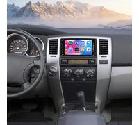 4G+64G Upgrade Car Stereo for Toyota 4Runner 2003-2009 with CarPlay Android Auto Double Din Car Audio Receiver w/7 inch IPS Touchscreen GPS Navi WiFi Bluetooth EQ DSP Backup Camera Mic