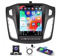 4G+64GB Android 13 Car Stereo for Ford Focus 2012-2018 Double Din Car Stereo Radio 9.7inch HD Touch Screen with Wireless Carplay Android Auto Bluetooth GPS WiFi SWC FM/RDS USB Backup Camera