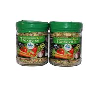 4G - 7 Dried Vegetables Mix, Pack of 2 x 70g (Total: 140g)