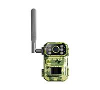 4G Allowed Wildlife Camera 720P 14MP Photos Nocturnalvision 0.3s Initiate Speed IP66 Waterproof ABS Housing Solar Charging Capability Remote Observing Outdoor Trail Camera