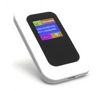 4G and 5G SIM Card 300Mbps Portable WiFi Mobile Hotspot, 10 Devices, 2100mAh Battery, LTE CAT4, B1, B3, B5, B40 Network Bands, for Travel, Home