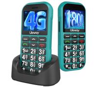 4G Big Button Mobile Phone for Elderly,USB-C Charging,1800mAh Long Standby, Easy to Use Basic Mobile Phone, SIM Free Unlocked Senior Mobile Phones With SOS Emergency Button Large Volume FM Radio
