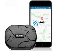 4G Car GPS Tracker - Professional Magnetic GPS Tracker with 6-Month Long Battery Life, Anti-Theft & Vibration Alarm, SIM-Free (Subscription Required) - TK905-E