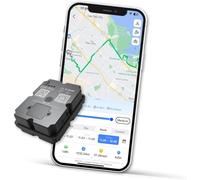 4G GPS Tracker for Vehicles,Up to 90 days,Waterproof Magnetic Power Finder,Unlimited Distance,Route History, Speed Alerts, Anti-Theft Alarm & Global Coverage