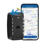4G GPS Tracker with Magnet Waterproof Real-time Positioning Anti-lost Multiple Alarms GPS Locator for Car/Vehicle/Motorcycle/Fleet, 20000mAh Long Standby 4G Tracking Device Worldwide Coverage