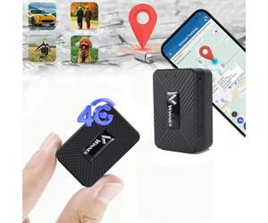 4G GPS Tracker1500mAh Rechargeable Magnetic Mini Car Tracker Real Time Tracking and APP Alarm Notifications Micro GPS Tracking Device for Vehicles, Kids, Elderly, Wallet, Pet