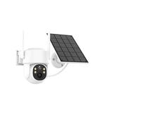 4G IP Camera 2K 4MP HD Wireless Solar Built-in Battery Powered Camera Outdoor PTZ PIR Human Detect Audio Security Cam(4K 8MP No SD Card)