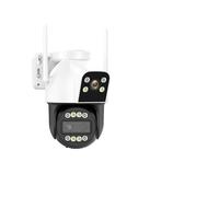4G IP Camera Outdoor 4K HD 10X Zoom Three Lens Dual Screen Sim Card PTZ Camera Ai Tracking Video Surveillance CCTV Cam(4K 4G NO Card)