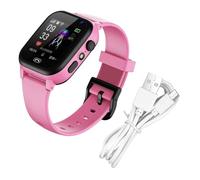 4g Kids Smart Watch with GPS Tracker | 400 mAh 32MB Student Smart Phone Watch with GPS 4g Camera Rechargeable Battery for Flashlight Phone Watches for Kids
