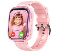 4G Kids Smart Watch With GPS Tracker, Video Call, SOS, Family Chat, Kids Watch a Birthday for Boys and Girls Aged 6-12