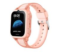 4G Kids Smartwatch Phone with GPS Tracker, Two-way Calling, Video Call & SOS Alert | Geo-Fence, Class Mode, Camera, Pedometer, Calculator | Waterproof Kids Smart Watch for Boys Girls Gift (Pink)