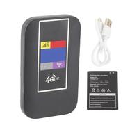 4G LTE 500Mbps SIM Card WiFi Router, High Speed LTE Modem Multi User CPE Device Color Screen Hotspot Hub Easy Use 4G Modem for Home Travel Work