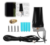 4G LTE Antenna Signal Booster Outdoor Aerial 5-28dBi Wall Mount Outdoor Waterproof SMA Female Cable Wifi Connector Compatible with Vodafone EE O2 GSM 3G 4G LTE Router Gateway Trail Camera
