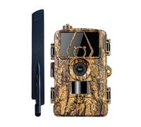 4G LTE Hunting Trail Camera 60MP HD 8K APP Control Night Vision Photo Trap With SIM Card Cellular Mobile Wireless Wildlife Cam