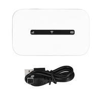 4G LTE Mobile WiFi Hotspot Portable Wireless Router Fast 150Mbps Speed Secure WPA2 Encryption Support 10 Devices Simultaneous Connection for Travel Europe Asia