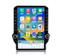 4G LTE Radio for Dodge RAM 1500/2500/3500 2013-2018 Upgrade,8-Core Qualcomm CPU QLED Touch Screen Stereo,CarPlay & Android Auto,Auto AC only!