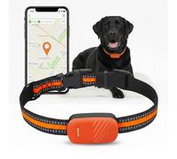 4G LTE Smart Dog GPS Tracker, Live Pet Tracker with Virtual Fence Collar System, IP67 Waterproof, Long Battery Life, Customizable Boundaries App Control, Yard Outdoor (Subscription Required)