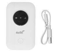 4G LTE WiFi Mobile Hotspot, 3650mAh Battery ABS Mobile Hotspot Router Support Ten Devices, Worldwide WiFi Portable High Speed WiFi Hotspot, No Need to Connect to Broadband