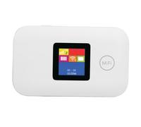 4G LTE WiFi Router, Mobile Hotspot Router LTE 150Mbps, 2100mAh Battery, SIM Card Slot Support 10 Devices, LED Display, Asia Europe Edition, for Car Travel Camping