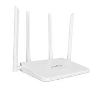 4G LTE Wireless Router 300 Mbps Mobile Router Unlock Mobile WiFi Hotspot with 4 Antennas, Support 10 Devices, LTE Mobile Router for Home Office (UK Plug)