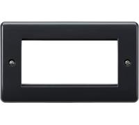 4G Modular Faceplate [Part M Compliant], Anthracite