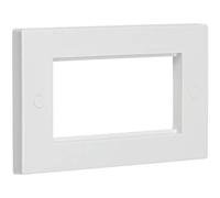 Knightsbridge NET4GWH White Square Edge 4G Modular Faceplate
