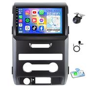 4G RAM 64G ROM Car Radio for Ford F150 2013 2014: Upgrade 9" 1280 * 800 HD Touchscreen Stereo - Wireless Carplay Android Auto GPS 5G WiFi GPS Navigation Bluetooth EQ FM RDS Backup Camera