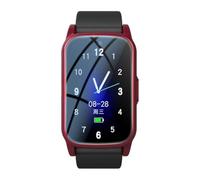 4G Senior Smart Watch with Fall Detection - GPS Tracking, SOS Alert, HD Video Call, IP67 Waterproof Health for Elderly, Dementia & Alzheimer’s Safety Watch (Red American version)