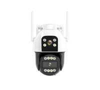 4G SIM Card IP Camera 4K HD 10X Zoom PTZ Camera Three Lens Dual Screen 2K Security Cam Auto Tracking P2P Surveillance(2K WIFI Camera)
