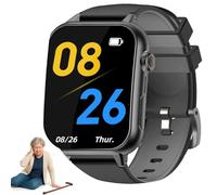 4G Smart Watch with GPS, SOS Fall Detection, and Video Calls for Seniors, Requires SIM Card