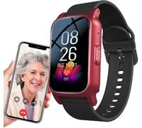 4G Smart Watch with SOS GPS, Fall Detection, and Magnetic Charging for Elderly, Alzheimer's, Deaf, and Hearing-Impaired - Call Vibration Reminder