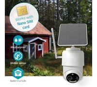 4G Solar Power Camera Wireless Wifi IP CCTV PTZ Dome 2 Way Audio & Night Vision