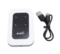 4G WiFi Hotspot, 300Mbps Unlocked Mobile Hotspot, 10 Connected Devices, with SIM Card Slot, for Travel Home Work